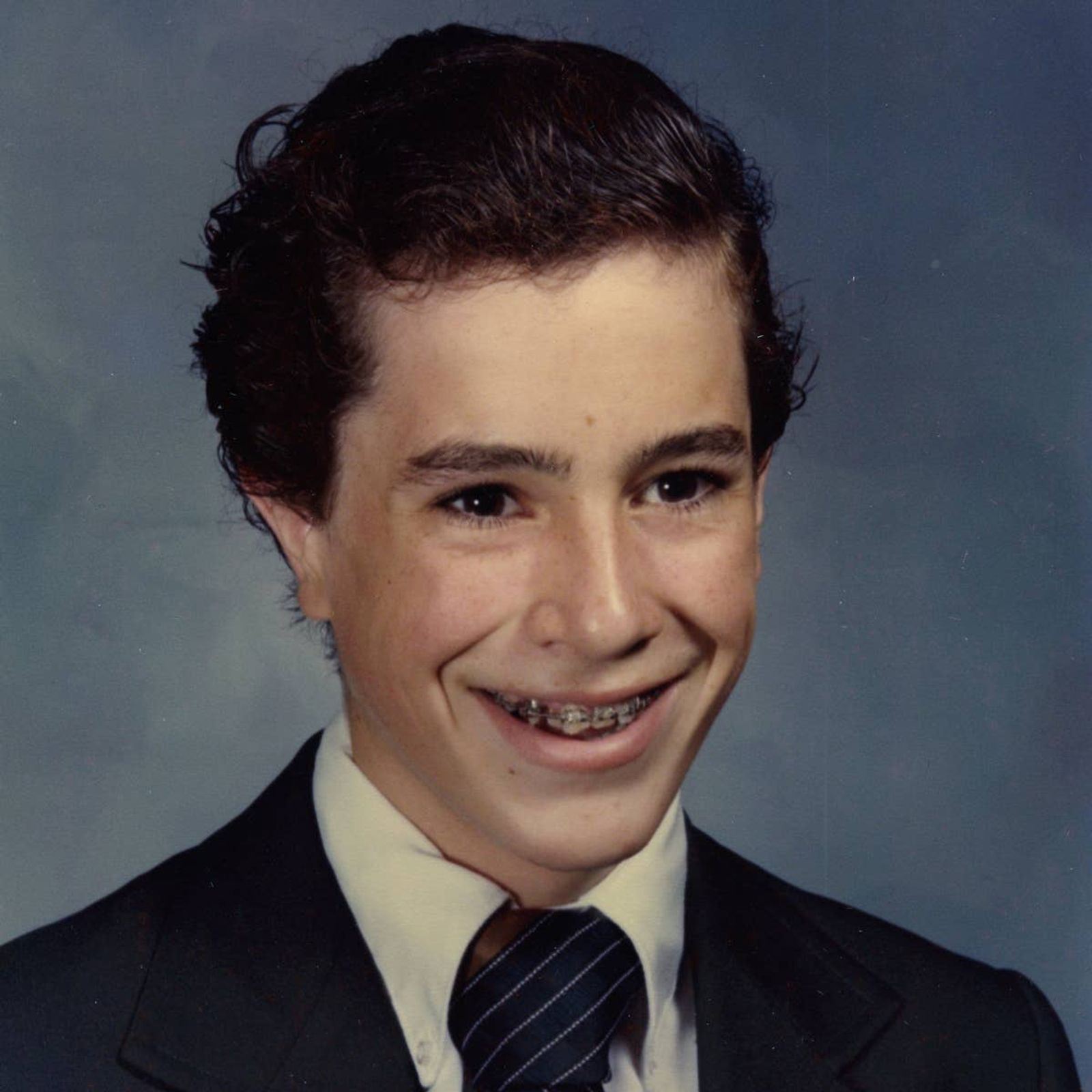 Stephen Colbert as a young man, Photo Credit: Stephen Colbert/X