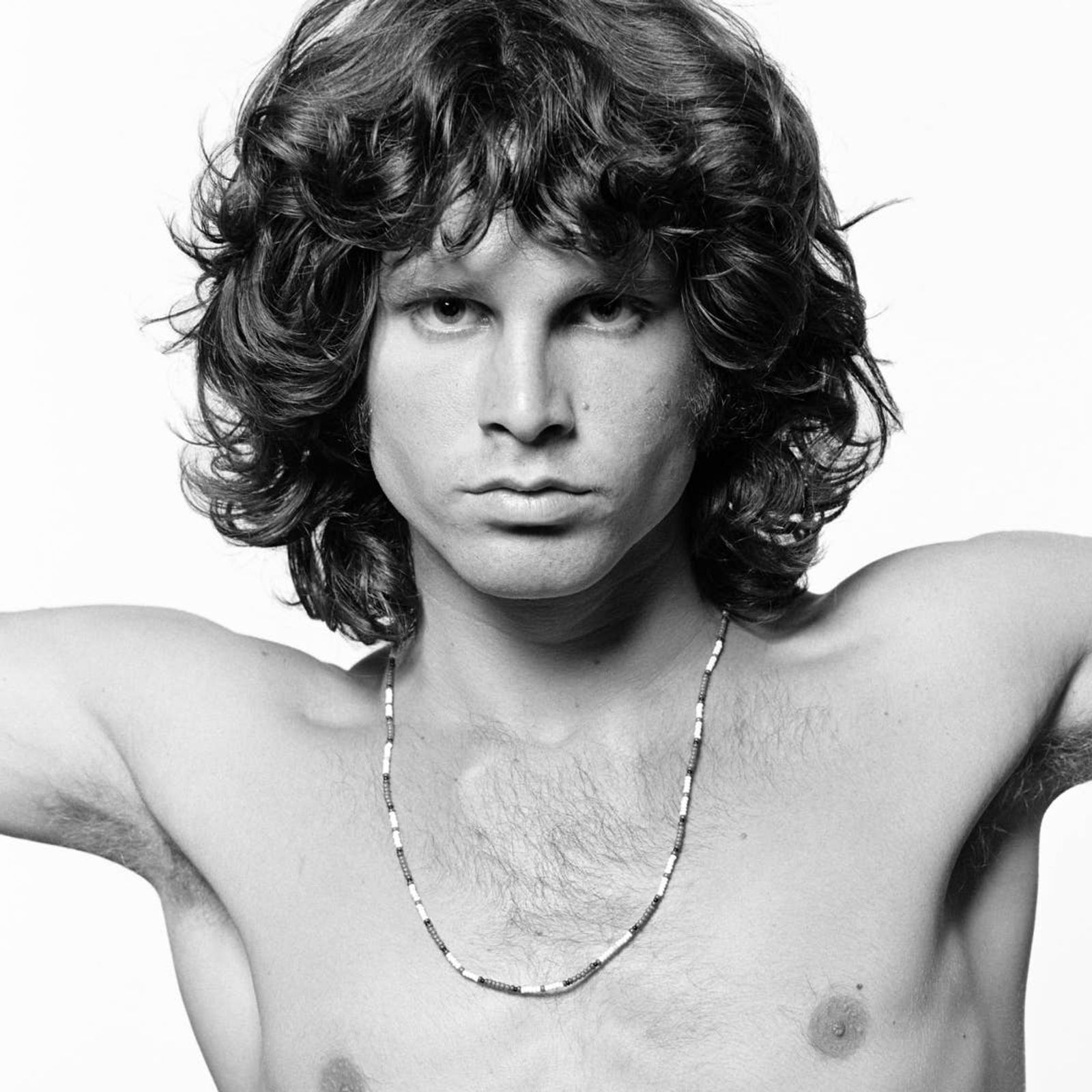 Jim Morrison in one of the photos from Joel Brodsky's famous Young Lion photoshoot, Photo Credit: Wikimedia