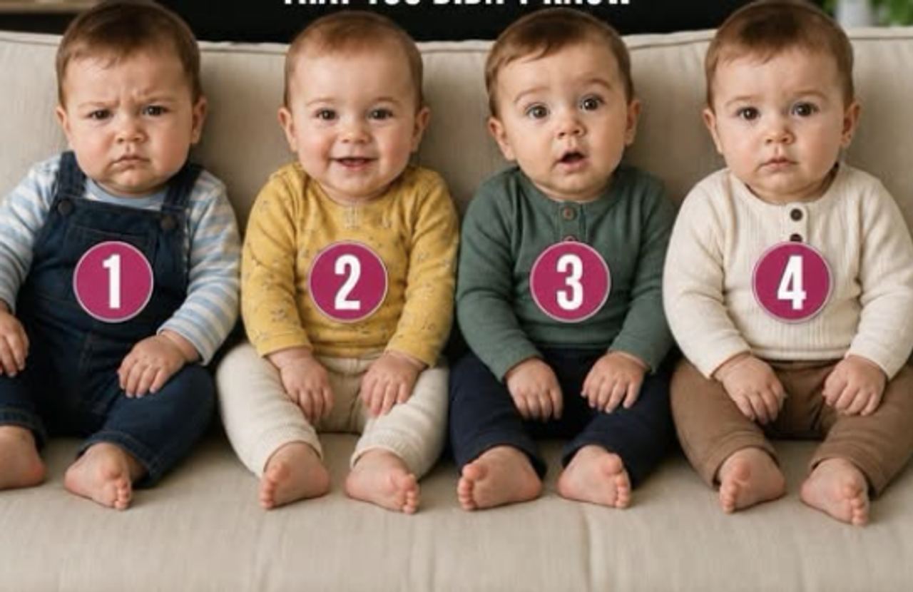 Which of These Four Babies Is a Little Girl Psychological Test!