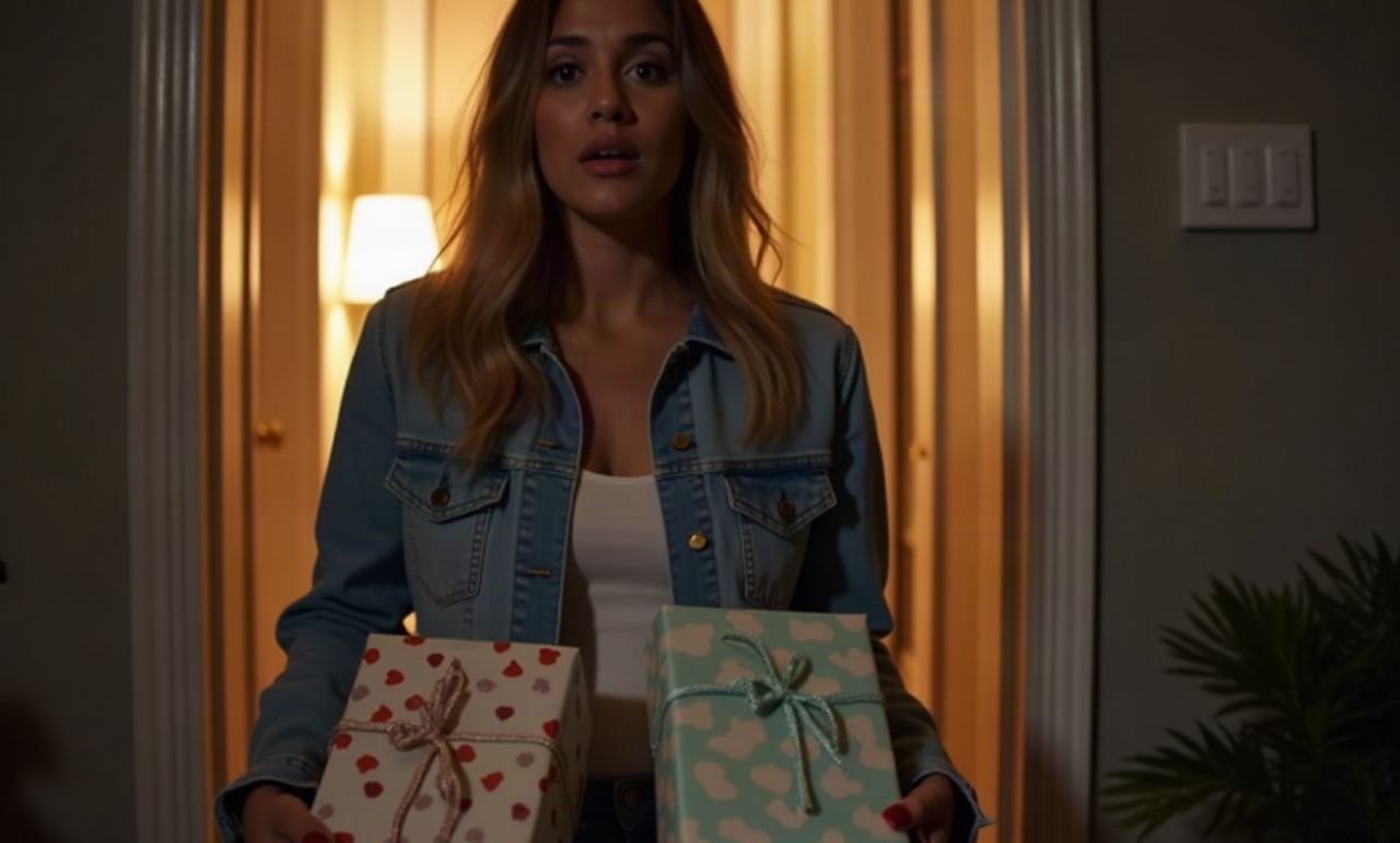 I arrived with gifts for the newborn and overheard…