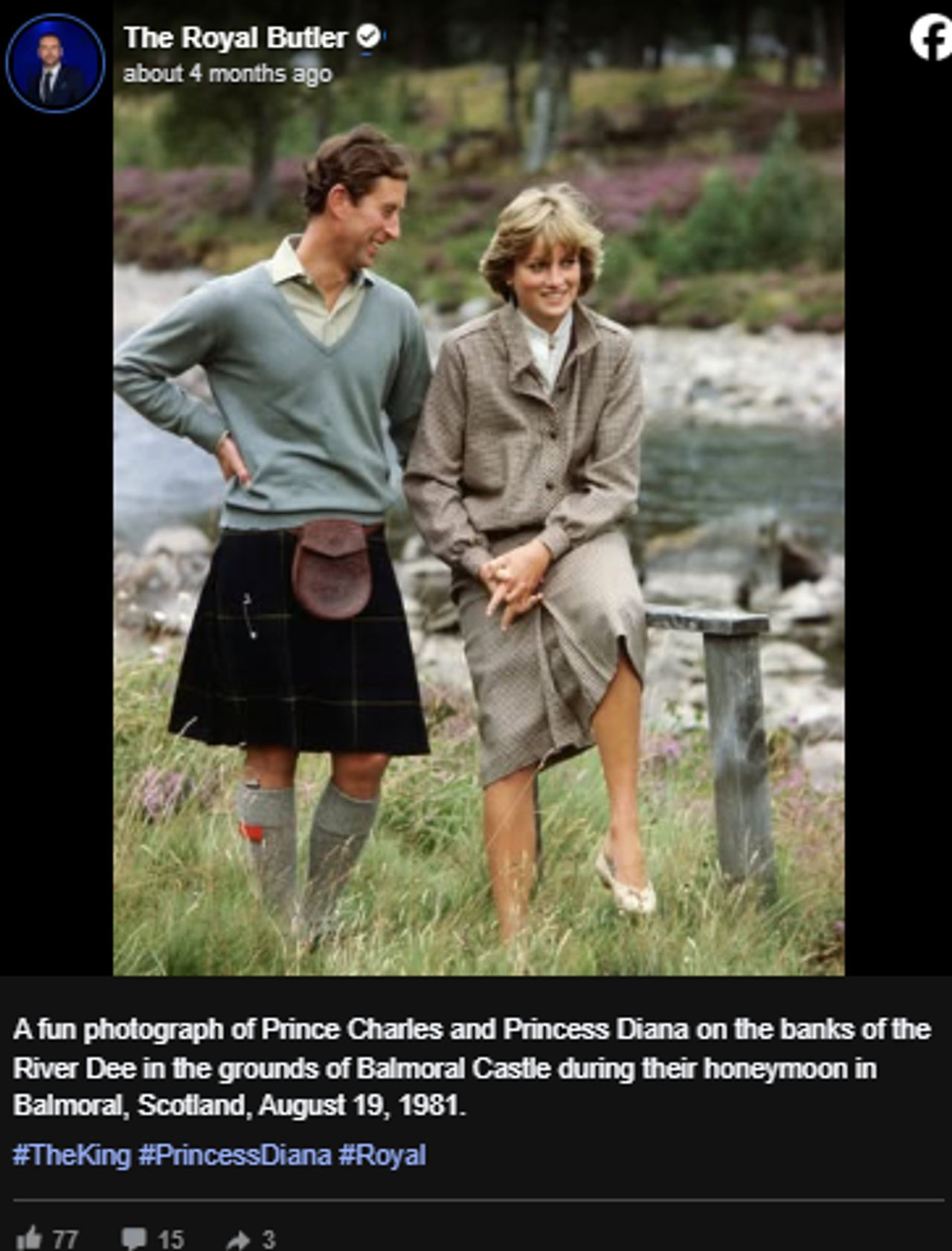 Odd detail in old Princess Diana and King Charles photo sparks fresh reaction
