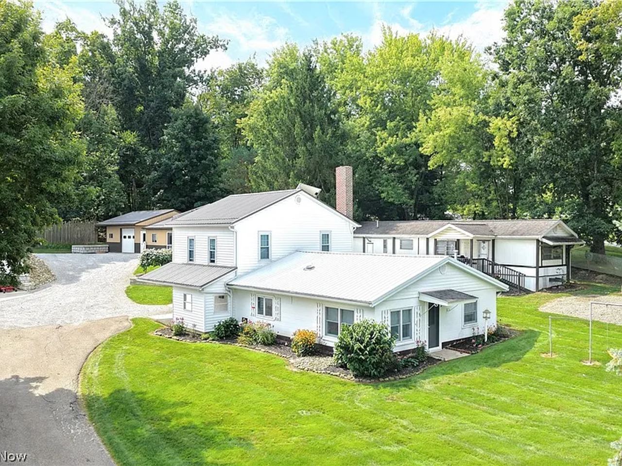 Ohio Auction Property with 5-Bedroom Home, Mobile Home, Shop and Barn