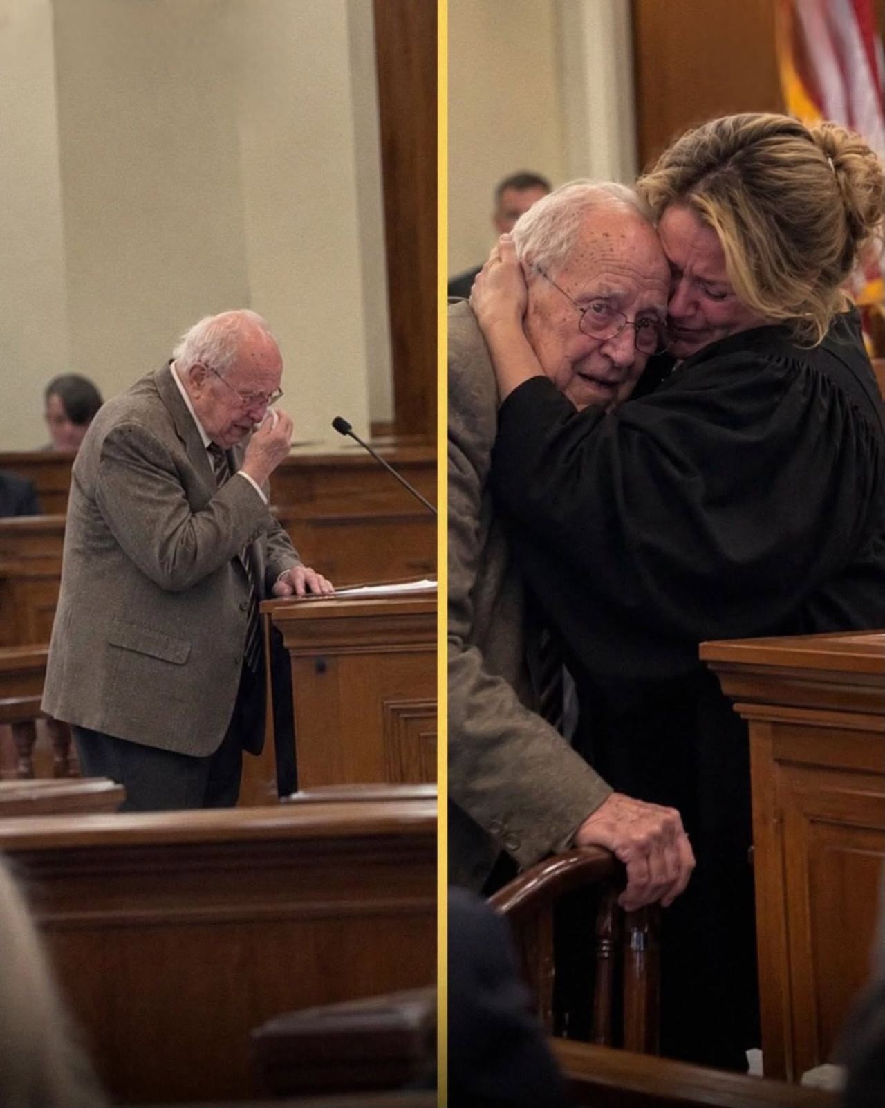 A 101-year-old man was brought to court for stealing more than $2,000 worth of items — He