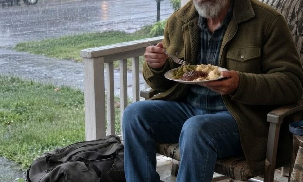 A Homeless Man Took Shelter on My Porch for One Night, but What He Left Behind Brought Me to Tears