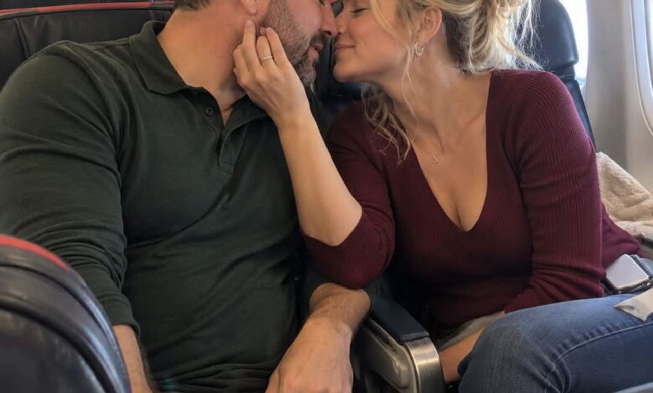 A Woman Caught Her Husband With Her Best Friend On A Plane And Made Them Both Regret It.!!!