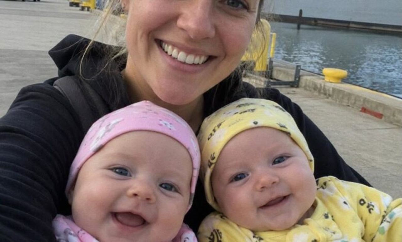 A Woman Went to the Port with Her Newborn Twins to Surprise Her Husband When He Returned from Sea – But She Found Him wi