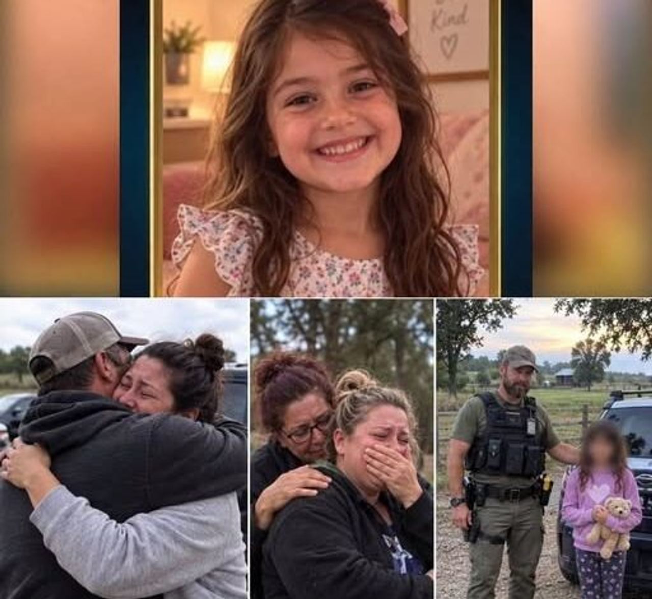 Authorities Rescue Missing Girl Ending a Long Search and Inspiring Hope
