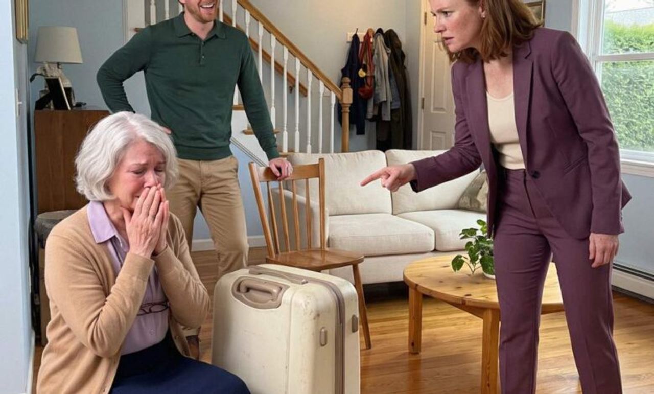 Five days after my husband’s funeral, my daughter-in-law told me to pack my bags and leave our family home. My son stood
