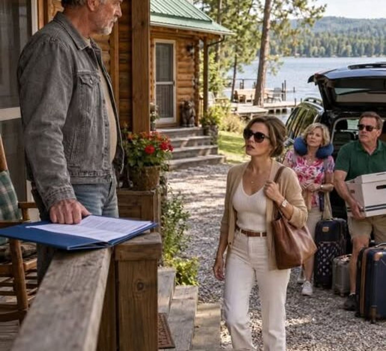 I had been retired for less than two days when my daughter-in-law called my new lakeside cabin the perfect solution for 