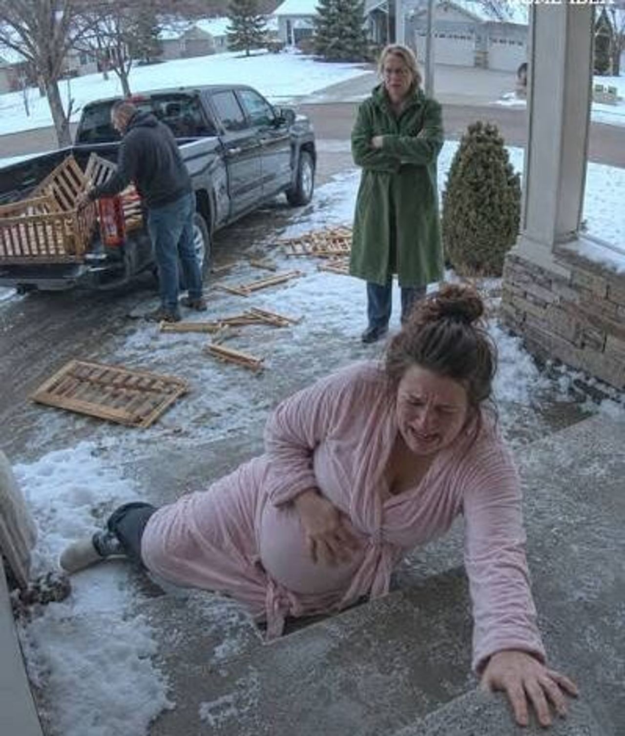 I was days away from my due date when I caught my husband dismantling our custom-built crib. “My sister needs it more, s