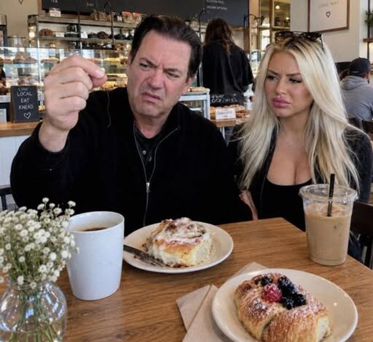 My Ex Came to My Bakery with His Young Partner and Claimed That I Was Serving Filthy Food Then My Daughter Handed Him a 