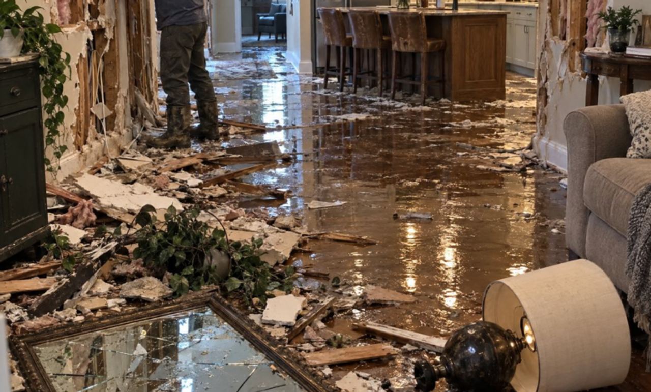 My Ex Husband Trashed My House Until My Father Stepped In