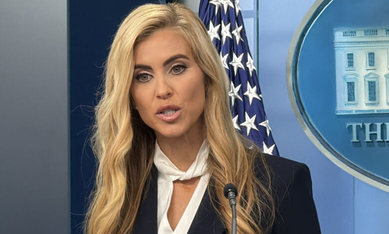 New White House press secretary slammed after bizarre slip over her husband
